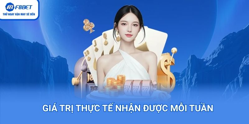 Cách tính giá trị thực tế số tiền sẽ nhận trong ưu đãi thứ 6 nhận 5% nạp tiền