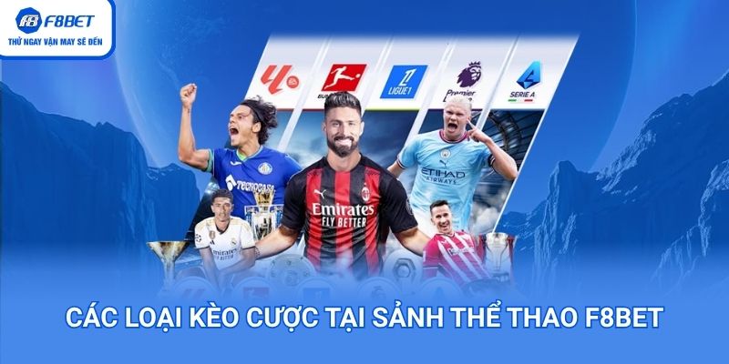 Các loại kèo cược thường gặp khi chơi tại F8BET